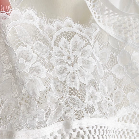 Free People Sitting Pretty Brami Ivory M NWT - Picture 10 of 12